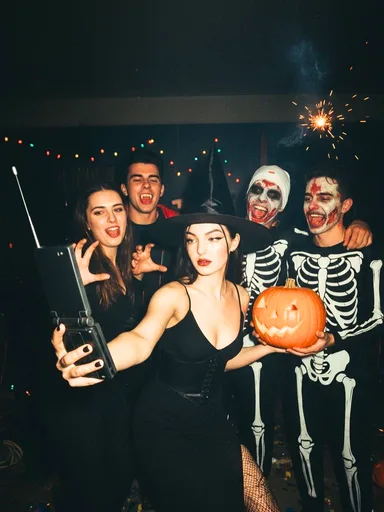 Fiesta temática de Halloween